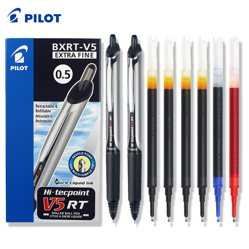 Pilot Pen V5 - 파일럿 BXRT-V5 접이식 젤 펜, 0.5mm
