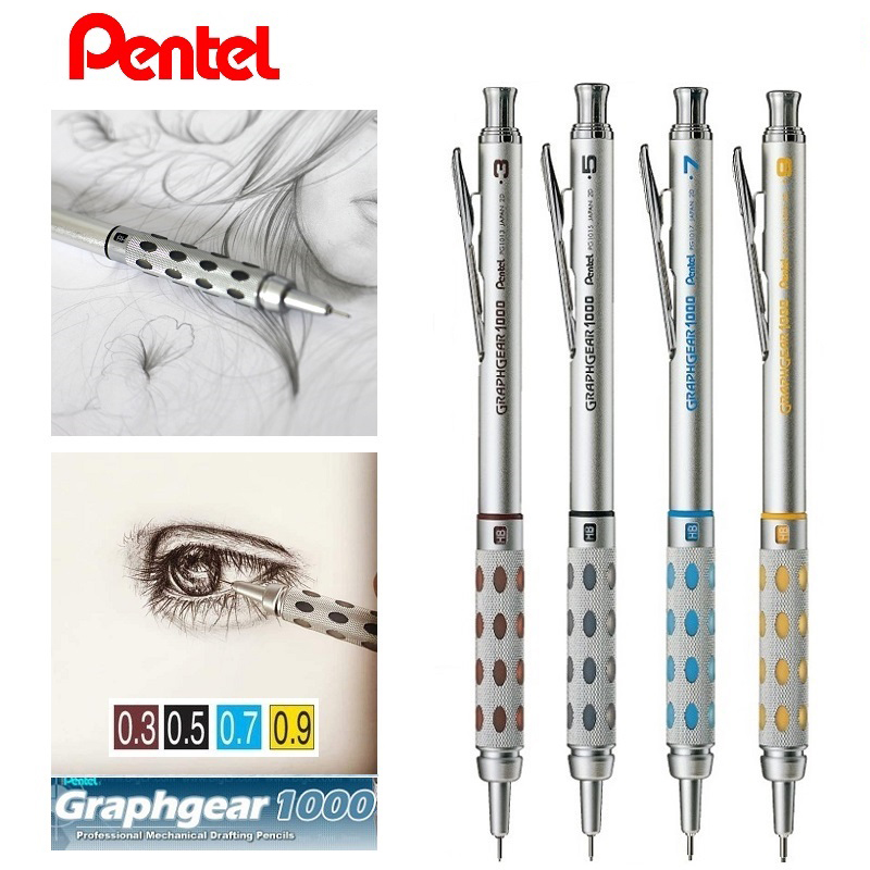 Pentel Pen Graphgear - Pentel GRAPHGEAR 1000 샤프 펜슬, 전문