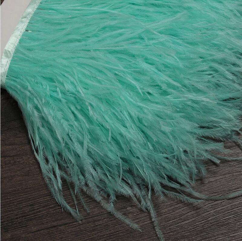 Feather Trim Marabou - 13-18CM 6M 타조 깃털 트림 천