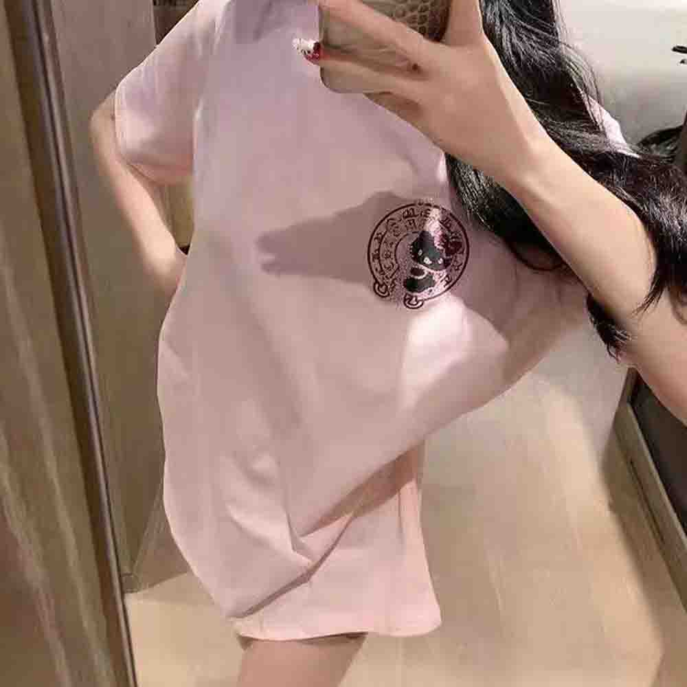 Embellish Knit - 한국어 버전 헬로 키티 다이아몬드 프린트