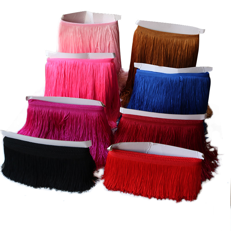 Fringe Ribbon Sewing - 9/15/20/30cm 긴 술 프린지 트림 100%