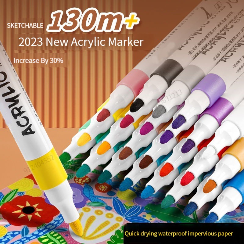 Copic Marker Classic - 12/24/36/48 색상 아크릴 페인트 마커 세트