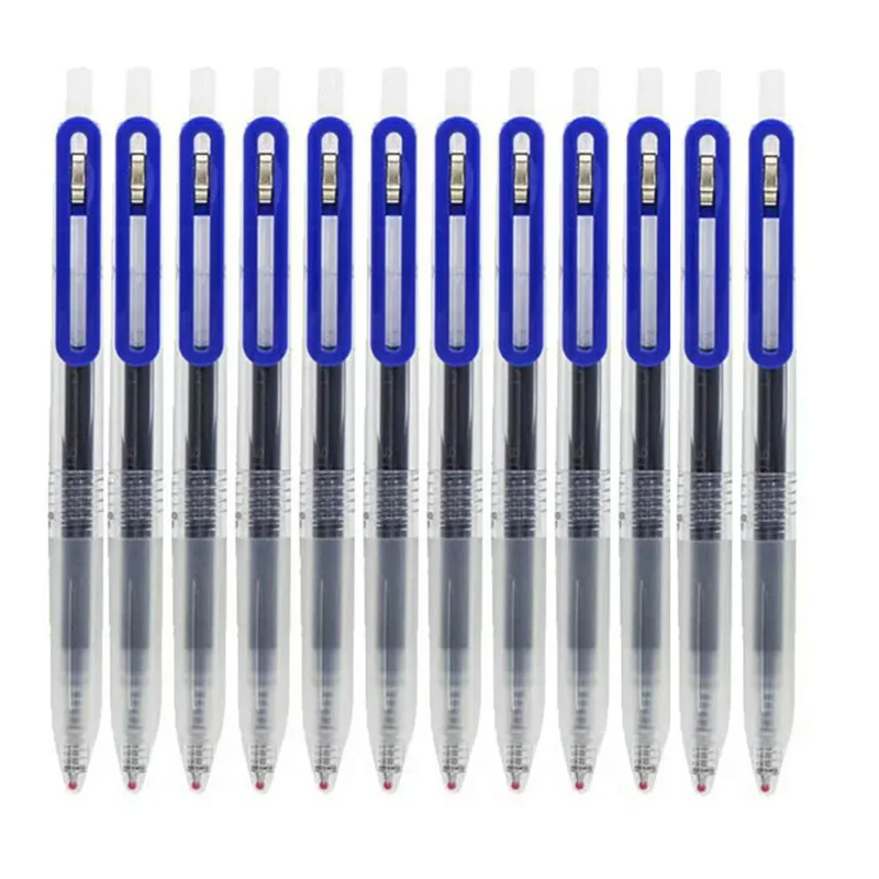 Muji Stationery Gel Pen - 1/3 개/대 0.5mm 젤 펜 학생