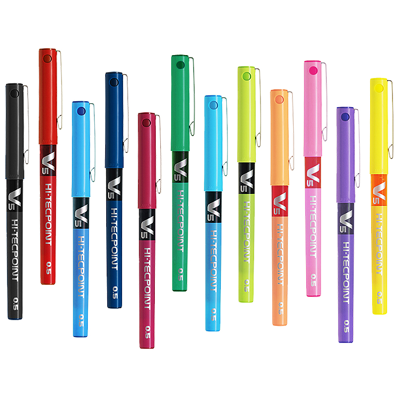 Pilot Pen V5 - 일본 파일럿 BX-V5 0.5mm V7 0.7mm