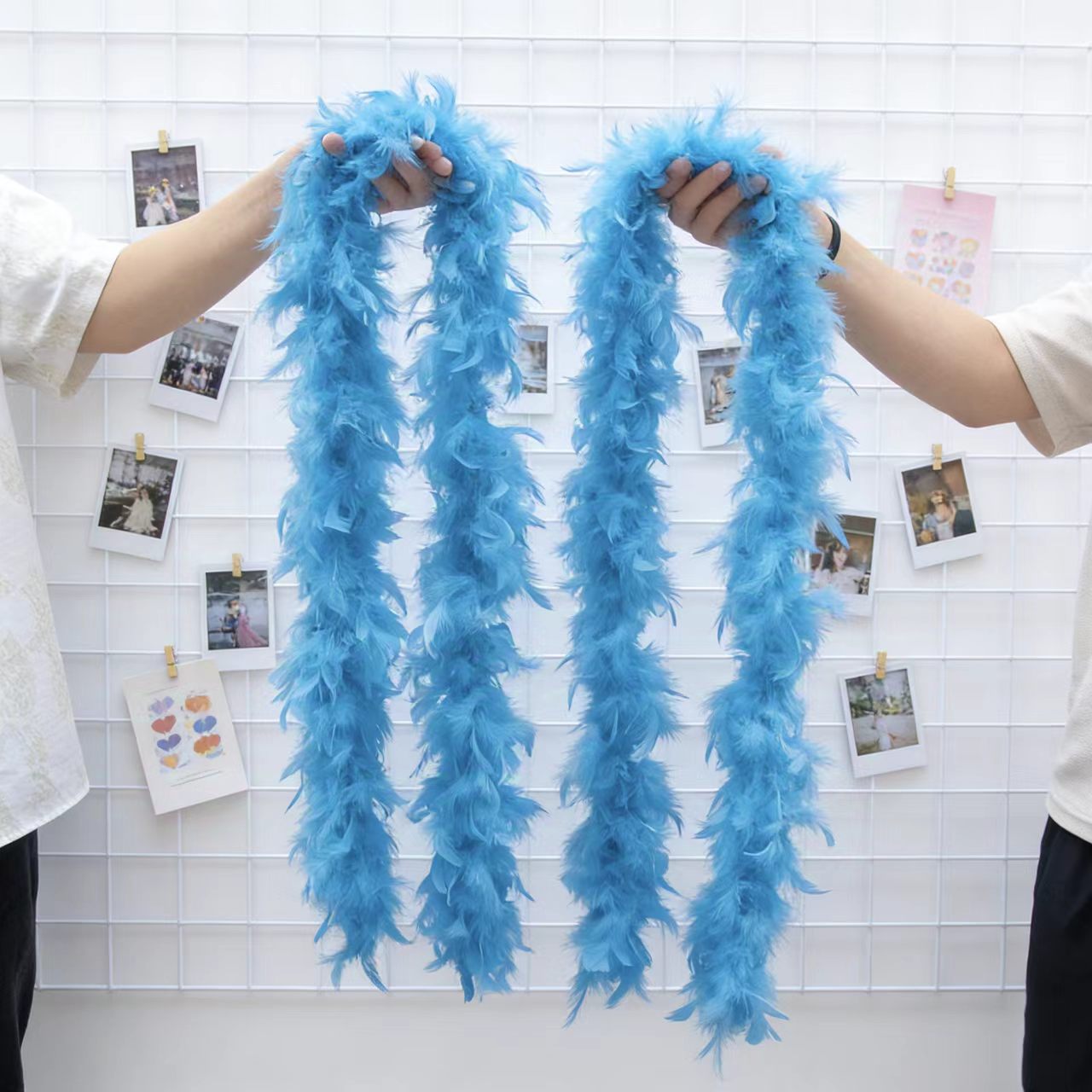 Feather Trim Marabou - 2M 터키 마라부 깃털 보아 40g-90g