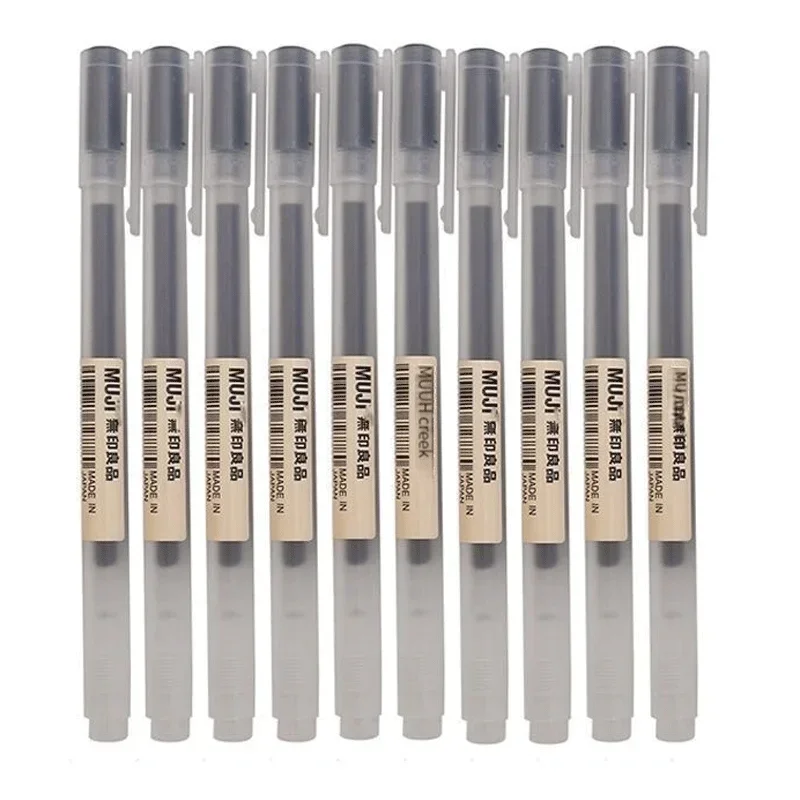 6/8 개/대 MUJIs 젤 펜 블랙/레드/블루 0.3 - Muji Stationery Gel Pen 리뷰 및 가격