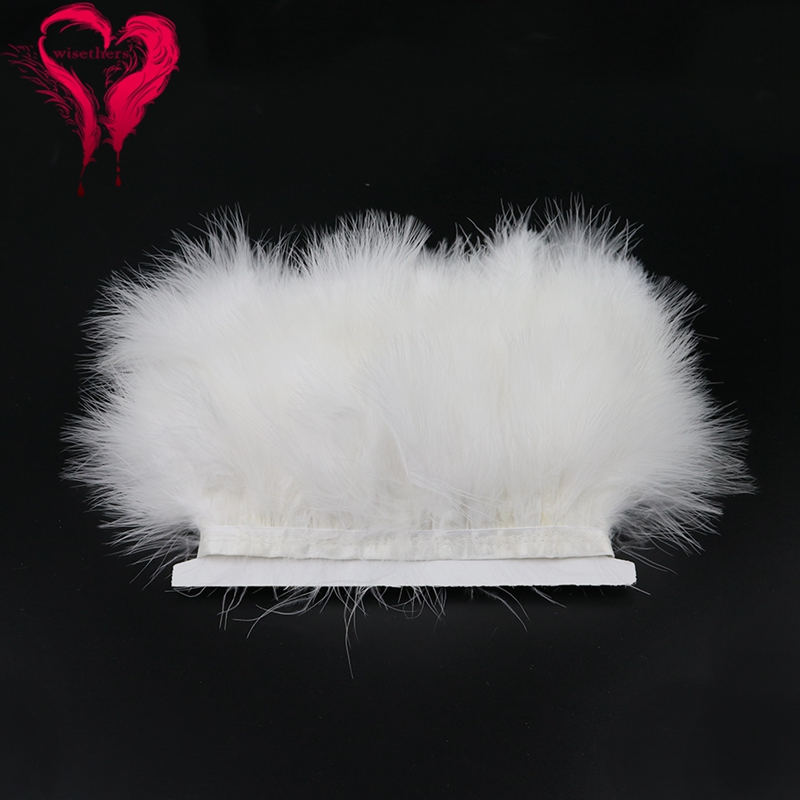 1 미터 멋진 부드러운 푹신한 염색 다채로운 터키 Ma - Feather Trim Marabou 리뷰 및 가격