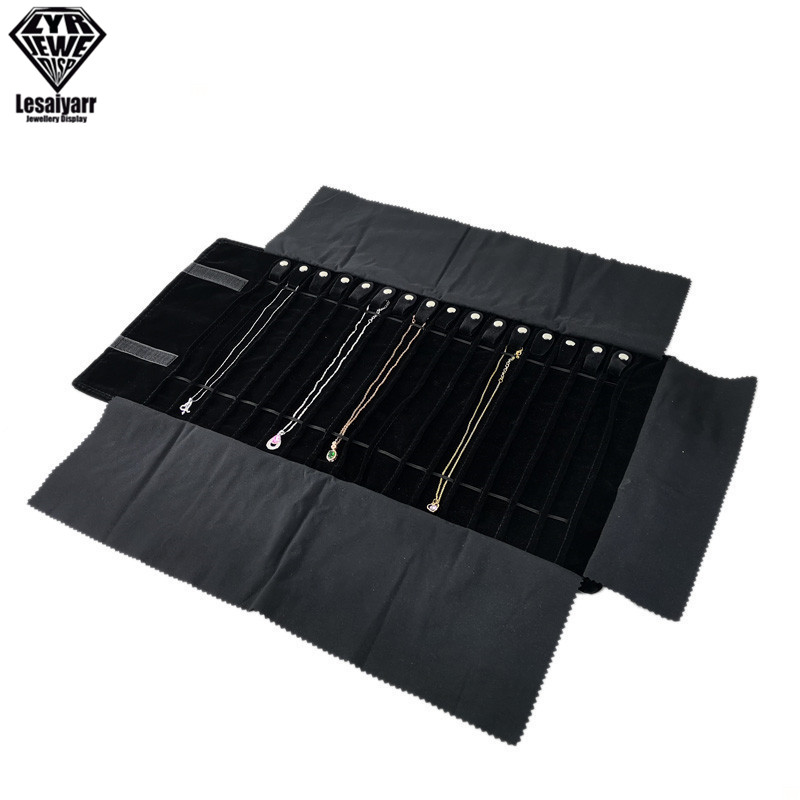 여행 보석 주최자 롤 접이식 보석 케이스 여행 펜던트  - Velvet Ribbon Roll 리뷰 및 가격