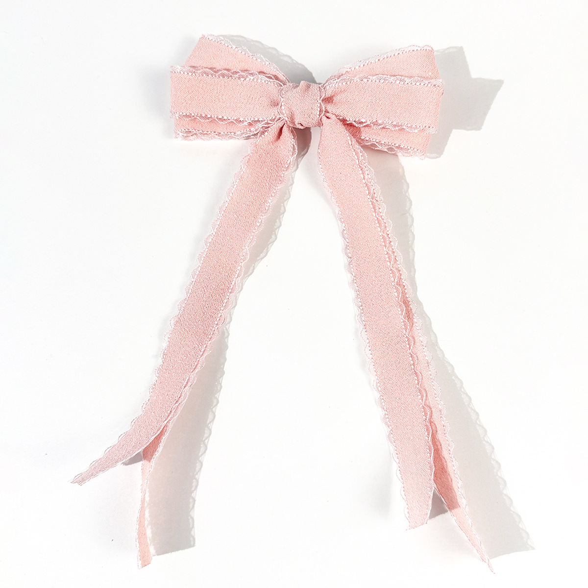대량 20개 롱 태슬 헤어 클립 귀여운 리본 보우 사이 - Lace Ribbon Trim 리뷰 및 가격