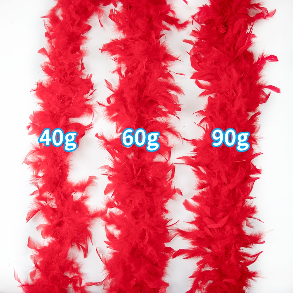 레드 마라부 깃털 보아 트림 플러피 2야드 10개 40 - Feather Trim Marabou 리뷰 및 가격