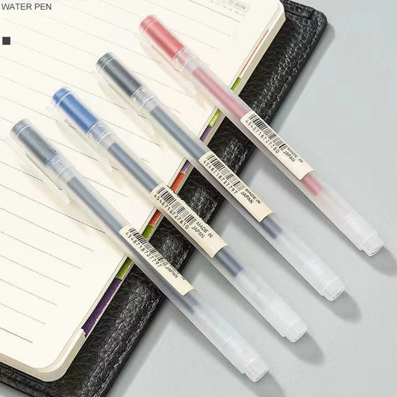 3-6Pcs Kawaii 젤 펜 블랙/레드/블루 0.5 - Muji Stationery Gel Pen 리뷰 및 가격