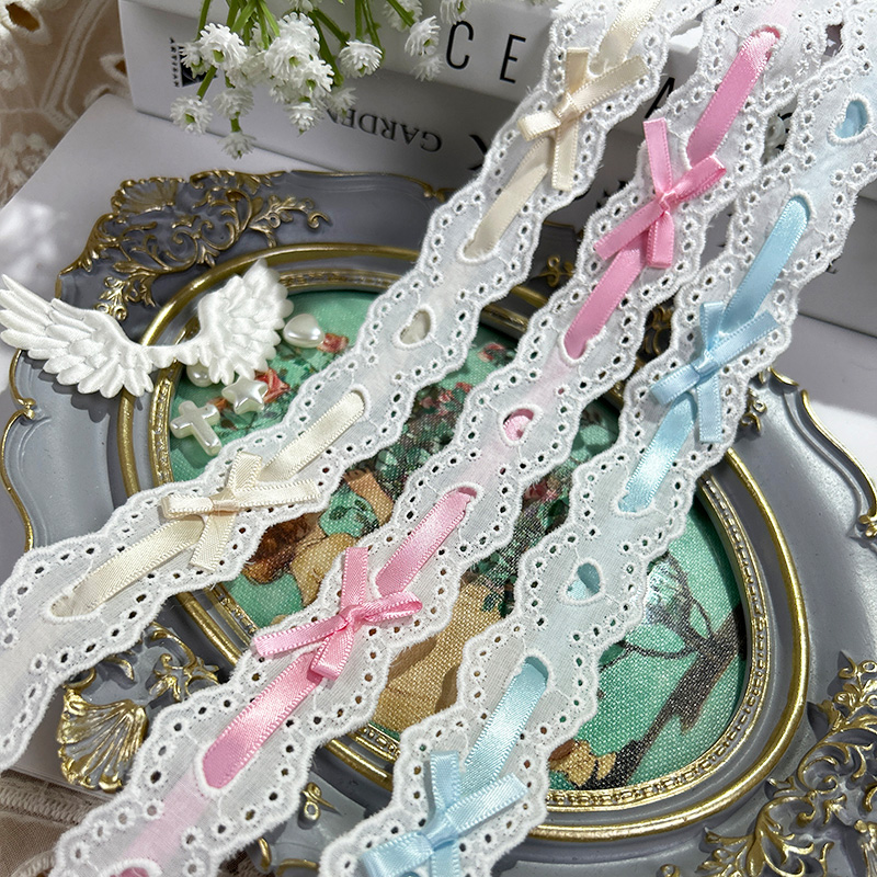 활 주름 레이스 로리타 DIY 착용 리본, 아기 옷 스 - Lace Ribbon Trim 리뷰 및 가격