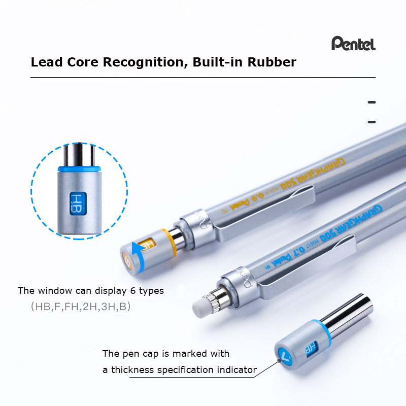 Pentel GraphGear 500 기계식 제도 연필 - Pentel Pen Graphgear 리뷰 및 가격