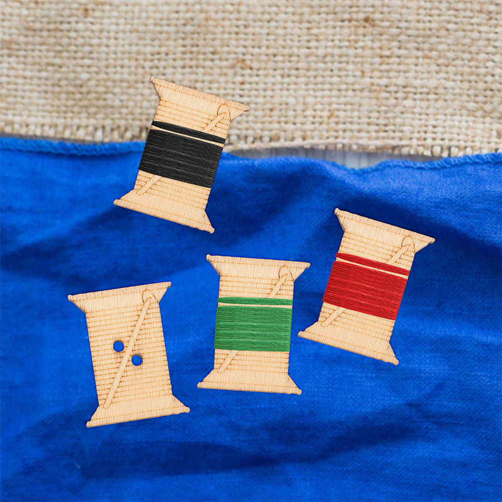 100개 나무 자수실 보빈 실 감는 카드 천연 소박한  - Embroidery Embellishments 리뷰 및 가격