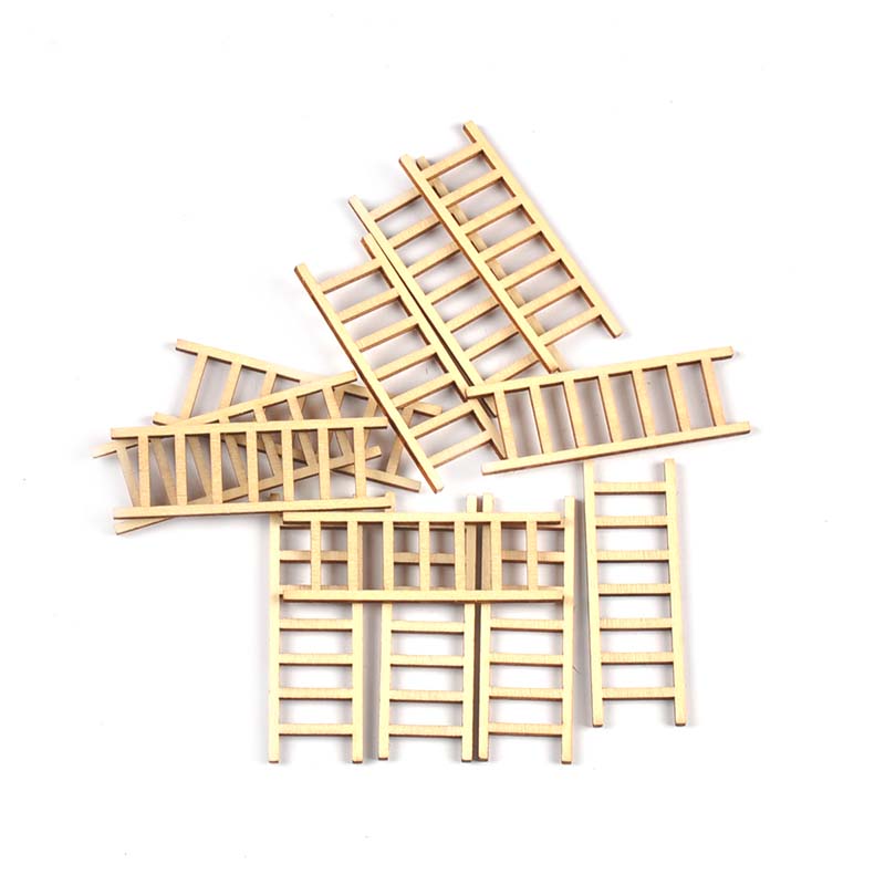 20 개/몫 20x60mm 자연 사다리 나무 DIY 예 - Embellish Craft 리뷰 및 가격