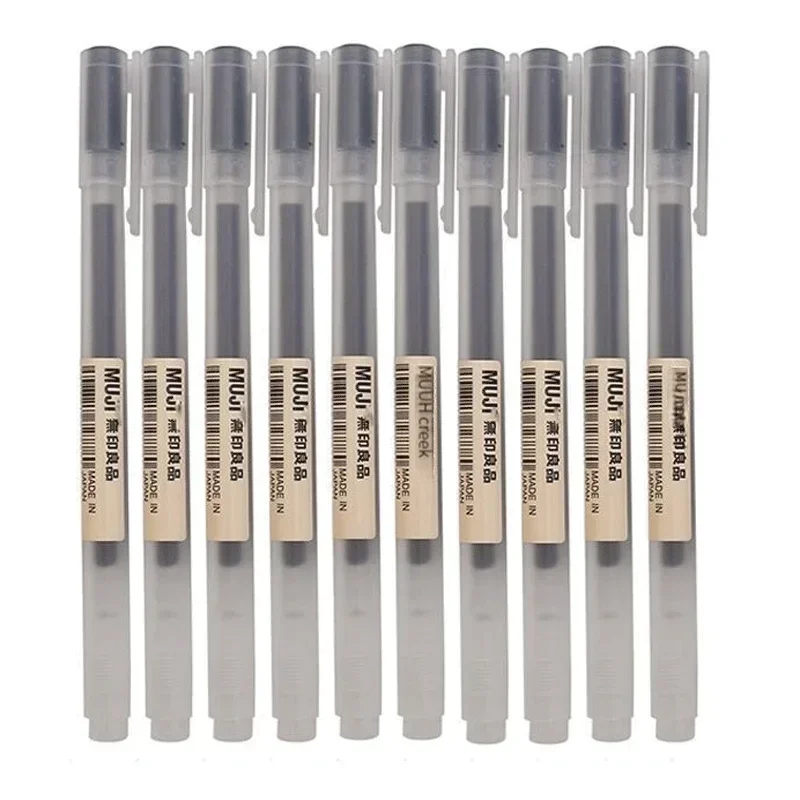 사랑스러운 MUJI 젤 펜 블랙/레드/블루 0.38/0 - Muji Stationery Gel Pen 리뷰 및 가격