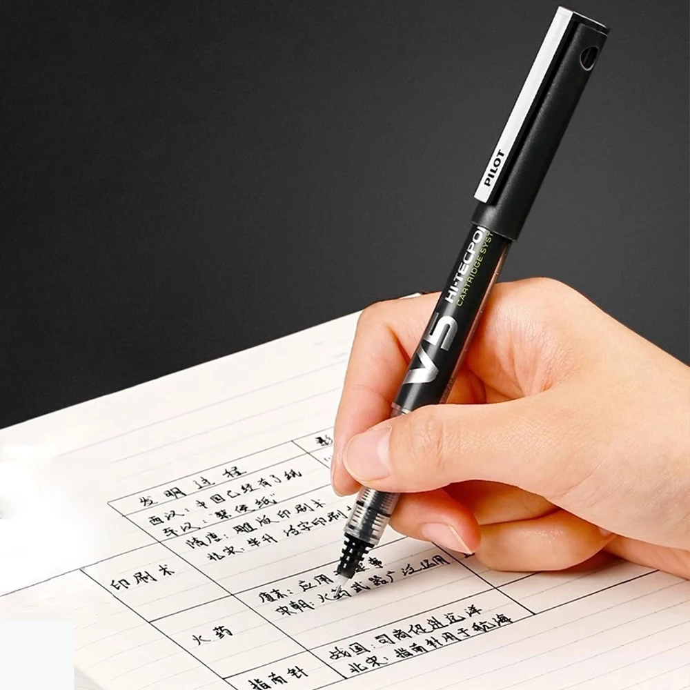 일본 파일럿 V5/V7 젤 펜 스트레이트 액체 교체 가 - Pilot Pen V5 리뷰 및 가격