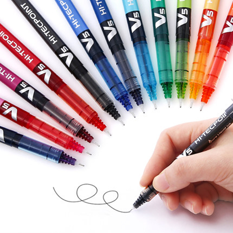 일본 파일럿 BX-V5 수성 스트레이트 액체 젤 잉크  - Pilot Pen V5 리뷰 및 가격