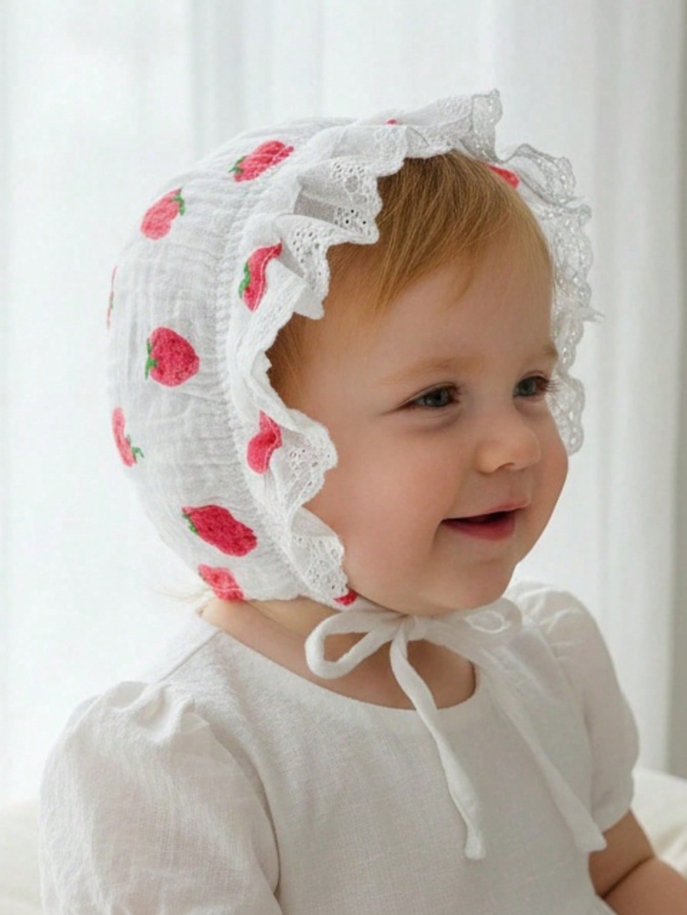 1Pc 빈티지 레이스 꽃무늬 베이비 보닛(여아용 3-1 - Embroidery Embellishments 리뷰 및 가격