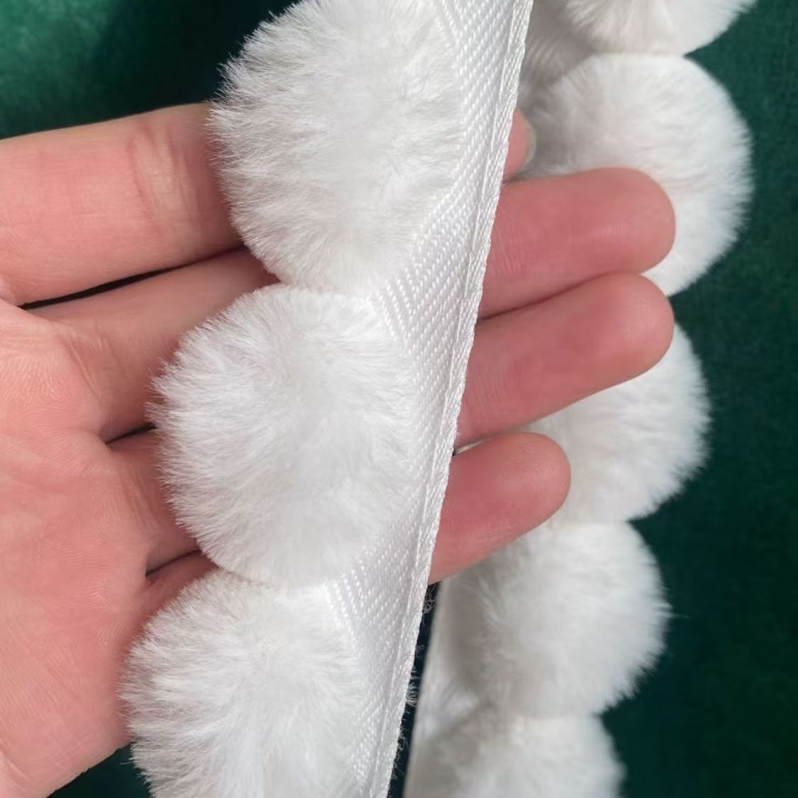 3cm 인조 토끼털 폼폼 볼 레이스 프린지 트림 바느질 - Fringe Ribbon Sewing 리뷰 및 가격