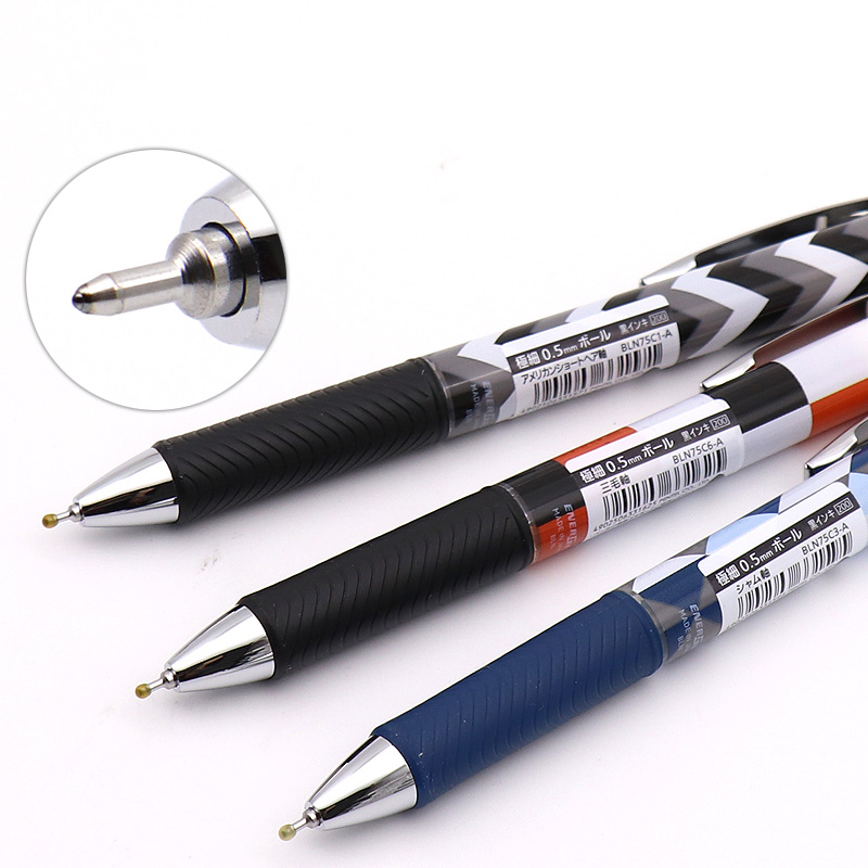 1Pc 일본 펜텔 BLN75 고양이 테마 제한 프레스  - Pentel Pen Energel 리뷰 및 가격