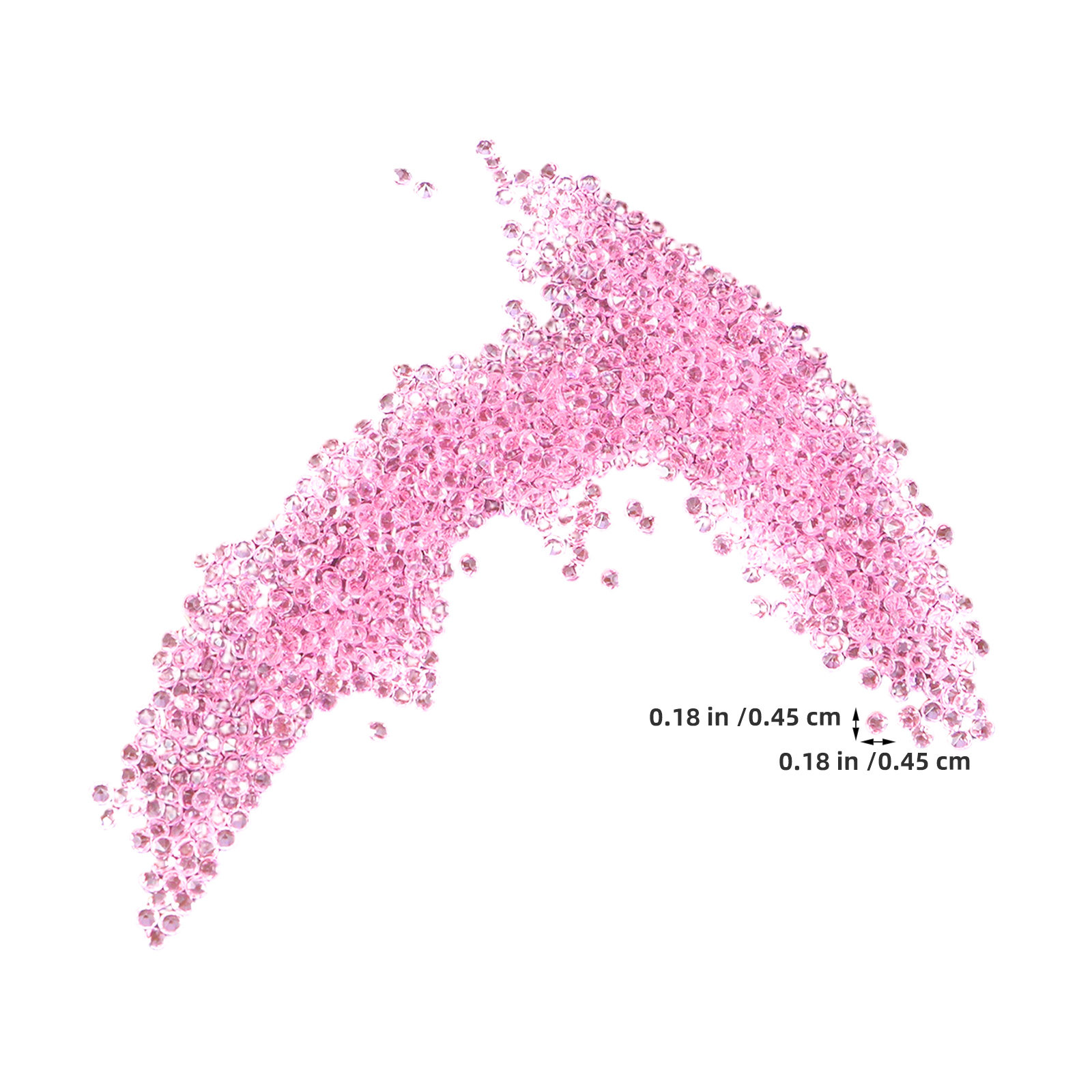 10000개 꽃병 장식용 투명 4.5mm 아크릴 라인스 - Embellish Craft 리뷰 및 가격