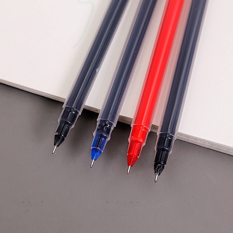 0.5mm 대용량 블랙/레드/블루 잉크 무지 스타일 문 - Muji Stationery Gel Pen 리뷰 및 가격