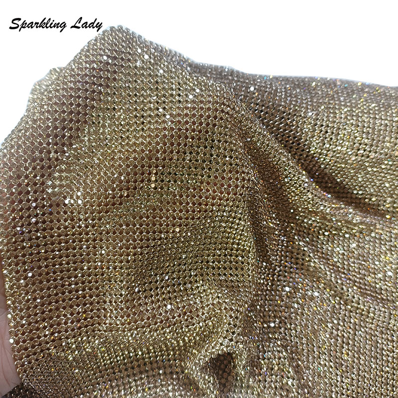 2MM 실버 크리스탈 메쉬 원단 고품질 블링 라인스톤  - Crystal Mesh Fabric 리뷰 및 가격